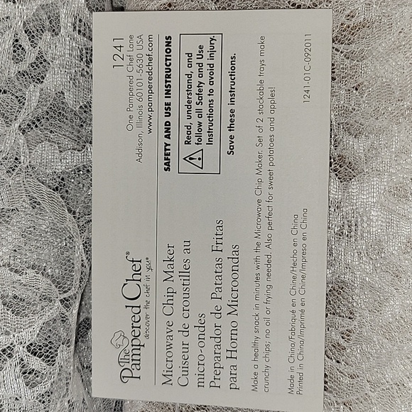 Pampered Chef: Microwave Chip Maker - Picture 6 of 6